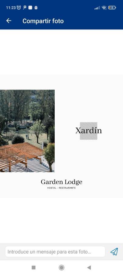 Garden Lodge Hostal Evencio Ribadavia Zewnętrze zdjęcie